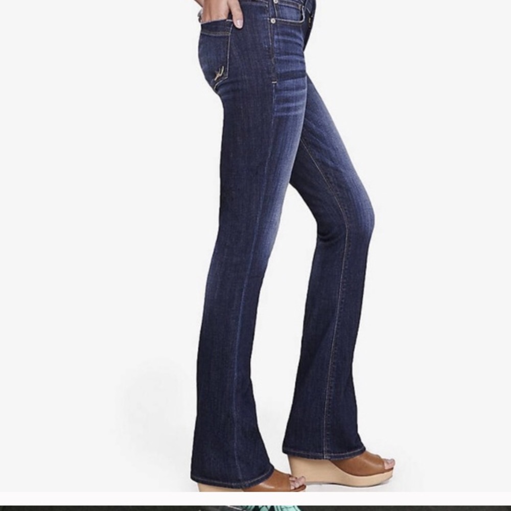 Express Barely boot jeans